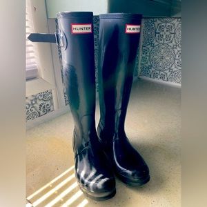 Hunter original woman’s tall rain boot